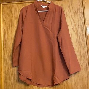 Brand new rust colored blouse